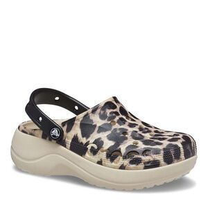 NWT baya platform crocs